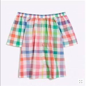 J. Crew  OFF-THE-SHOULDER TOP. NEW